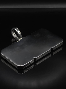 Colgante de Moissanita Plateada Personalizado con Nombre, Joyería Hip Hop Iced Out para Hombre, Regalo de Lujo Estilo Urbano y de Moda, Estilo Destacado - Product Image 6