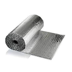 Matériau d'isolation thermique pour toiture à double bulle industrielle, feuille de protection thermique réfléchissante en aluminium pur, meilleure isolation - Product Image 3