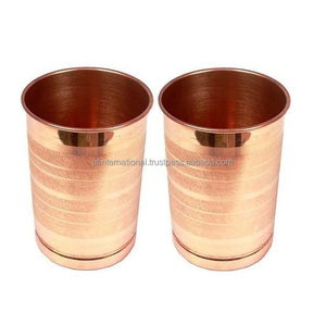 Vaso de cobre 100% hecho a mano para agua, vaso de cobre puro para uso familiar - Product Image 2
