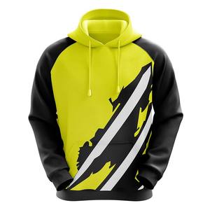 Sweat à capuche pour homme en coton molletonné épais tricoté sur mesure ELIXE SPORTS OEM, imprimé en relief, doublure satinée, style streetwear hip-hop - Product Image 4