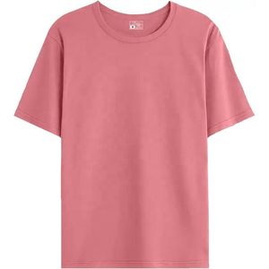 Camiseta Deportiva INDEX para Hombre, Manga Corta, Cuello Redondo, Color Morado, Corte Regular, Tejido de Algodón, Color Sólido - Product Image 6
