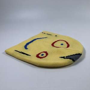 Casquettes unisexes en tissu polaire de coton respirant et imperméable, dernier design, logo personnalisé, broderie 3D, multicolores - Product Image 3