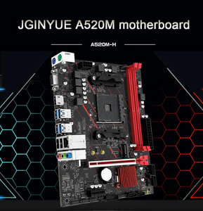 Jginyue มาเธอร์บอร์ด A520M-H AM4 DDR4สูงสุด64GB สล็อต M.2 * คอมพิวเตอร์1ชิ้นรองรับ <span class=keywords><strong>Ryzen</strong></span> 4000ซีรีส์และซีรีส์<span class=keywords><strong>5000</strong></span> - Product Image 4