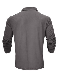 Top Trending <b>Men</b> long sleeve Polo <b>Shirt</b> anti wrinkle breathable anti piling Quick dry Polo <b>Shirt</b> For <b>Men</b> Breathable Button - Product Image 4