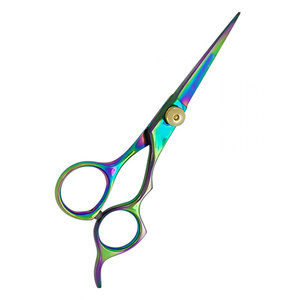 Hair Scissors German Stainless Steel Sharp <b>Blade</b> Medium Handle Multi Color Professional <b>Barber</b> Salon Scissors Gold Screw Hair - Product Image 3