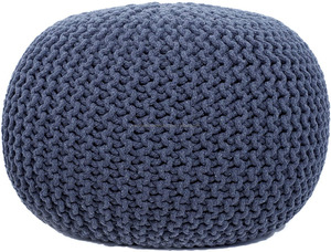 Tabouret pouf moderne en coton tricoté pour chambre à coucher, salon ou hôtel avec fonction de stockage élégante - Product Image 3