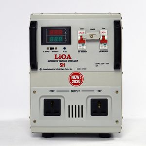 Stabilisateur/régulateur de tension automatique de haute qualité SH-5000II monophasé 1 AC fabriqué au vietnam-LiOA produit en cuivre - Product Image 1