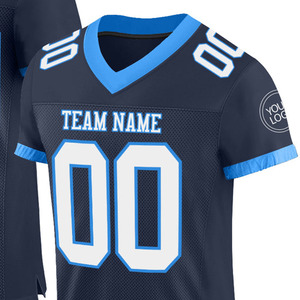 Jersey de Fútbol Americano Personalizado por Sublimación, 100% Poliéster, Uniforme de Equipo Personalizado Informal OEM, Ropa Deportiva Estampada para Jugadores Profesionales - Product Image 2