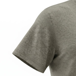 Camiseta Bordada para Hombre, Diseño Moderno, Color Personalizado, 100% Algodón, Alta Calidad, Uso Casual, Secado Rápido, Transpirable, Manga Corta - Product Image 5