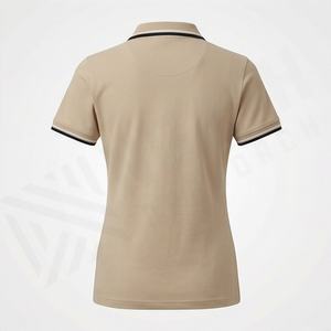 Camiseta Polo de Algodón para Mujer, Personalizable, de Alta Calidad, a la Moda, en Venta - Product Image 2