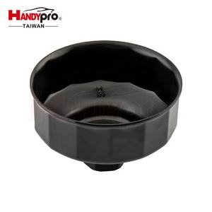 Clé à filtre à huile de type tasse HANDYPRO (68x14F) en acier au carbone, garantie de 12 mois, outils pour véhicules, réparation automobile - Product Image 2