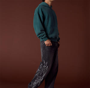 Sudaderas con Capucha Personalizadas con Logotipo, para Hombre, de Invierno, Gruesas, de Alta Calidad, 100% Algodón, Felpa, de Lujo, Digitales - Product Image 4