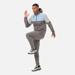 Conjunto Deportivo Casual de Invierno para Hombre, Chaqueta Cortavientos con Estampado Sólido, Ropa Deportiva Ligera para Entrenamiento, Trajes Deportivos, Suministro al por Mayor OEM - Product Image 2