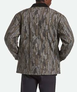 Chaqueta de Mezclilla Retro para Hombre, de Alta Calidad, al por Mayor, Personalizada, a la Moda, con Cierre, Impermeable, de Lona de Algodón - Product Image 3