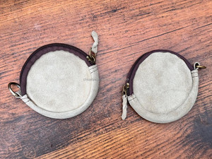 กระเป๋าใส่เหรียญทำจากหนังวัวแท้มีสไตล์กระเป๋าสตางค์ดีไซน์ใหม่กระเป๋าใส่บัตรกระเป๋าใส่เหรียญขนาดเล็กสำหรับผู้หญิง - Product Image 5