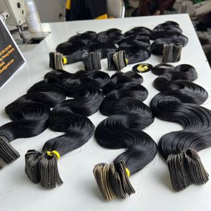 Extensiones de Cabello Natural Virgen Vietnamita CDYHAIRVN, Color Negro Natural, Ondulado, con Cinta Adhesiva, Paquetes de Cabello Humano Natural - Product Image 4