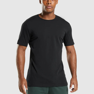 Men's <b>White</b> Short Sleeve Regular Fit 100% Cotton T-Shirt O-Neck Knitted Casual Blank Breathable Eco-Friendly Quick Dry Front - Product Image 3