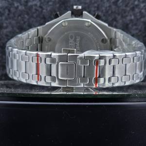 Montre pour homme de luxe avec bracelet intégré en acier inoxydable mécanique de qualité supérieure, style designer, chronographe, étanche 10 bars - Product Image 4