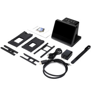 Scanner de films en gros HD avec écran 5,0 pouces, 24-48 mégapixels, pour diapositives et négatifs 35MM, 135/126/110/8, avec support plastique et effets couleur et noir et blanc - Product Image 6