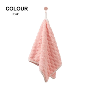 Toalla de Mano Ultra Absorbente de Algodón, Ligera, de Secado Rápido, para Baño, Spa, Hotel, al por Mayor, al Mejor Precio, Suave Toalla de Mano de Felpa de Coral - Product Image 5