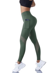 Custom Order High Waist Knitted Women Leggings with OEM Sportswear Designs - Product Image 4
