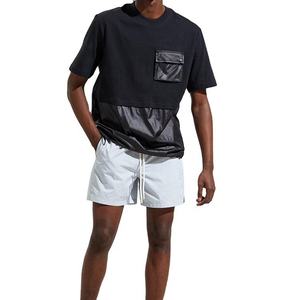 Custom Utility <b>Pocket</b> <b>T</b> <b>Shirt</b> 100% Cotton Oversized Streetwear Cargo Tee Tactical Short Sleeve OEM Manufacturer Wholesale - Product Image 3