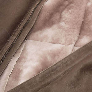 Chaqueta de Cuero Vacuno Vintage de Alta Calidad para Hombre, Impermeable, Transpirable, de Color Sólido, con Cuello Tipo Camisero, Directo de Fábrica - Product Image 5