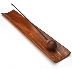 Porta Incienso de Madera con Diseño Personalizado, para Hogares, Templos, Aromaterapia, Meditación, Bandeja de Incienso Moderna - Product Image 5