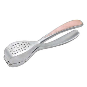 Shengya Top Choice Garlic Press Stainless Steel Garlic Crusher Kitchen Mincer Cooking <b>Tool</b> Durable Reusable - Product Image 4