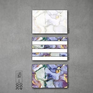 300x450mm Blue Flower Designer 30x45cm Ceramic Bathroom Floor and 12x18 Inch Kitchen Wall <b>Tiles</b> Factory Price Supplier - Product Image 4