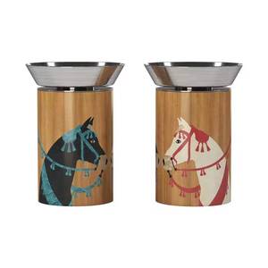 Quemador de Incienso de Madera Hecho a Mano con Diseño de Caballo, Soporte Aromático de Bambú para Uso en Todas las Estaciones - Product Image 3