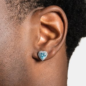 Boucles d'oreilles élégantes en diamant, argent sterling 925, bijoux de créateur de luxe, haute brillance, étincelantes, accessoire cadeau pour tous les jours - Product Image 4