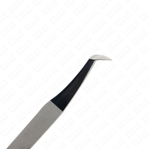 Professional Stainless Steel Eyelash Extension Tweezers Precision Pointed Tip Volume Lash <b>Tool</b> with Custom Logo Private Label - Product Image 5