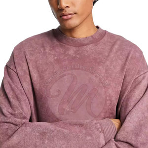 Sudadera con efecto lavado ácido para hombre, estilo moderno, de fábrica, en oferta, para venta en línea, hecha en Pakistán - Product Image 3