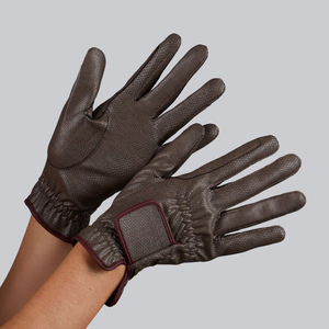 Diseño de tacto premium que ofrece comodidad suave, agarre firme y movimiento flexible para uso en equitación, guantes de equitación. - Product Image 6