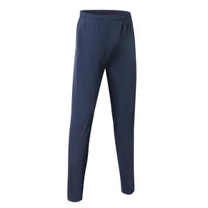 Pantalon de survêtement gris foncé pour homme avec taille élastique et poches latérales, séchage rapide, léger, décontracté, pour l'été - Product Image 3