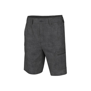 Short de bain imprimé bleu pour hommes avec palmiers, bateaux et drapeaux, séchage rapide, UPF 50, polyester - Product Image 4