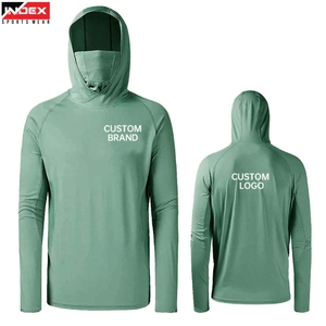 Sudadera con Capucha de Secado Rápido para Pesca, Camisa Ligera con Capucha, Protección Solar para Deportes al Aire Libre y Pesca - Product Image 1