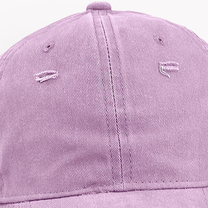 Unisex Heavy-Duty Sporty Baseball Caps High Quality Comfortable Custom Design Solid Colors Breathable Waterproof 100% Cotton - Product Image 6