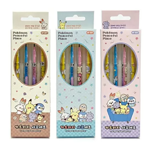 Estuche de Lápices Mecánicos con Diseño de Pokémon, Juego de Lápices Recargables para Niños, Material Escolar de Anime y Dibujos Animados - Product Image 1
