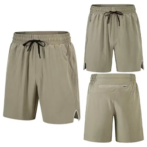 Shorts de course personnalisés pour hommes, vêtements de sport respirants, fabricant d'articles de fitness athlétique, export OEM Pakistan - Product Image 3