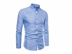 เสื้อเชิ้ตแขนยาวระบายอากาศสำหรับผู้ชาย คุณภาพส่งออก ออกแบบได้ตามสั่ง รับผลิตแบบ OEM ODM - Product Image 3