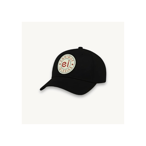 Casquette de baseball noire brodée |   Casquette de papa avec patch circulaire personnalisé |   Casquette streetwear style Enrique Iglesias |   Fabricant OEM - Product Image 1