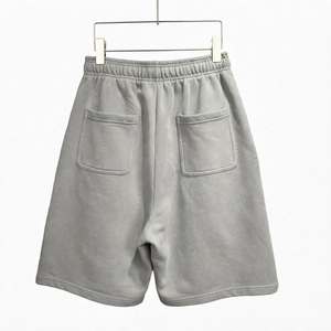 Pantalones Cortos Deportivos Unisex con Logotipo Personalizado, Transpirables, Ecológicos, con Cordón Ajustable, Impresión por Transferencia de Calor, Protección Solar, 420g - Product Image 5