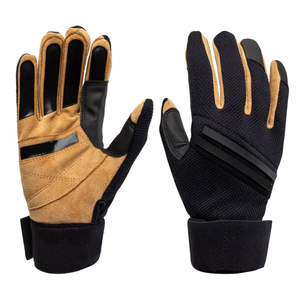 Guantes de Bateo de Béisbol Profesionales de Cuero Genuino para Diestros, Transpirables y Ligeros, Protección para las Manos, 1998 - Product Image 5