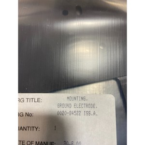 AMAT 0020-84522 ÉLECTRODE DE TERRE DE MONTAGE, 113884 - Équipements et Pièces Semi-conductrices Mondiales de Confiance - Product Image 3