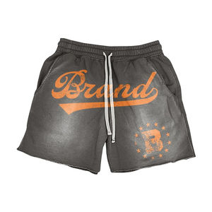 Conjunto de Dos Piezas de Algodón Rosa para Hombre 2026 |   Camiseta de Jersey y Pantalones Cortos de Felpa |   Conjunto Deportivo de Talla Grande 100% Algodón OEM - Product Image 4