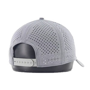 หมวกแก๊ปตาข่ายระบายอากาศ ปรับขนาดได้ แบบ Snapback สำหรับทุกเพศ ดีไซน์ 6 แผง เหมาะสำหรับกิจกรรมกลางแจ้ง ฤดูใบไม้ผลิ ฤดูร้อน สไตล์ลำลอง ขายดี - Product Image 4