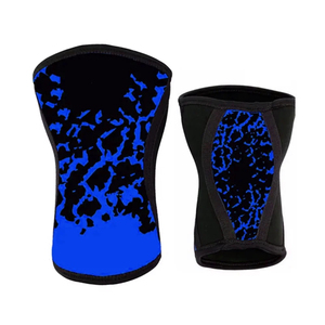 Premium Quality Neoprene Knee Support Green Black Breathable Sports Unisex Compression Sleeve Harry Johnson Hook Loop Quick Dry - Product Image 1