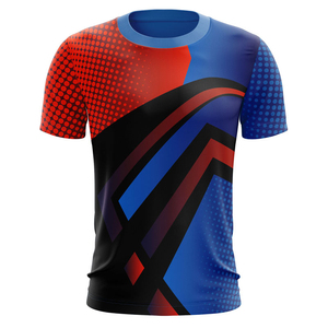 T-shirt en coton personnalisé pour homme, taille plus, respirant, impression intégrale, qualité supérieure, 2027 - Product Image 1